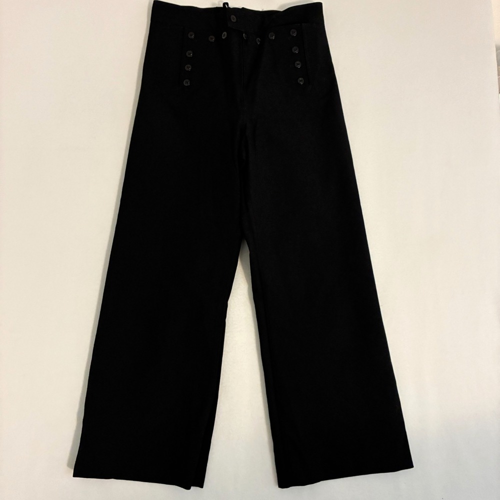 Vintage US Navy USN Service Dress Uniform Trousers Men 33R Crackerjack Wool Pant